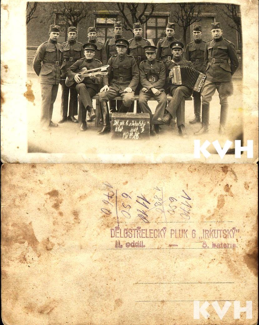 skupinovka, dělostřelecký pluk 6 "Irkutský" 1926