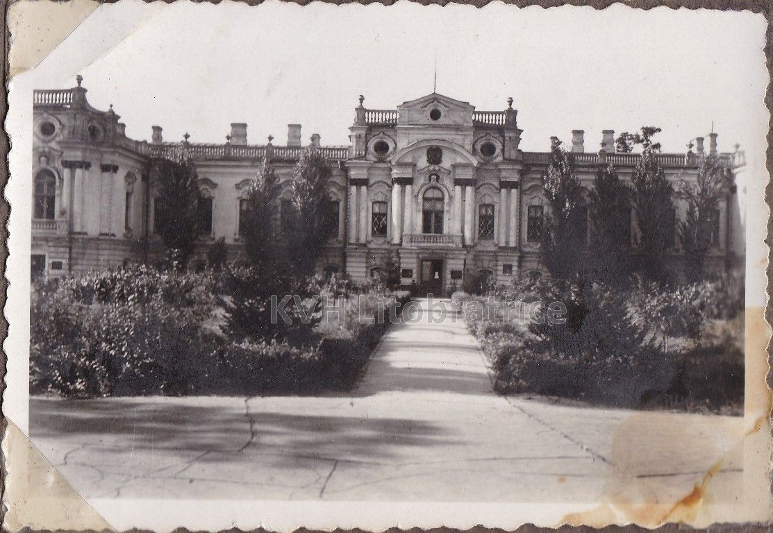 Mariinský palác v Kyjevě, Ukrajina.